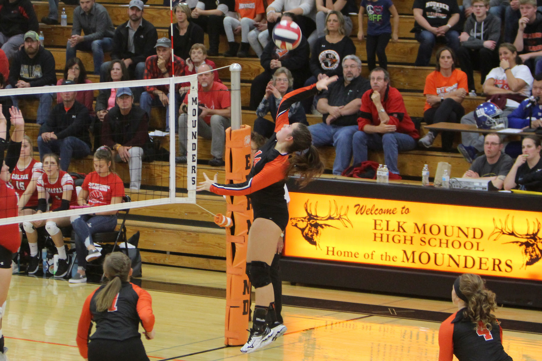 Colfax at Elk Mound volleyball 10-17-19